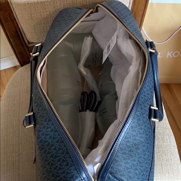 Michael Kors Travel Duffle Admiral Blue - Picture 8 of 9